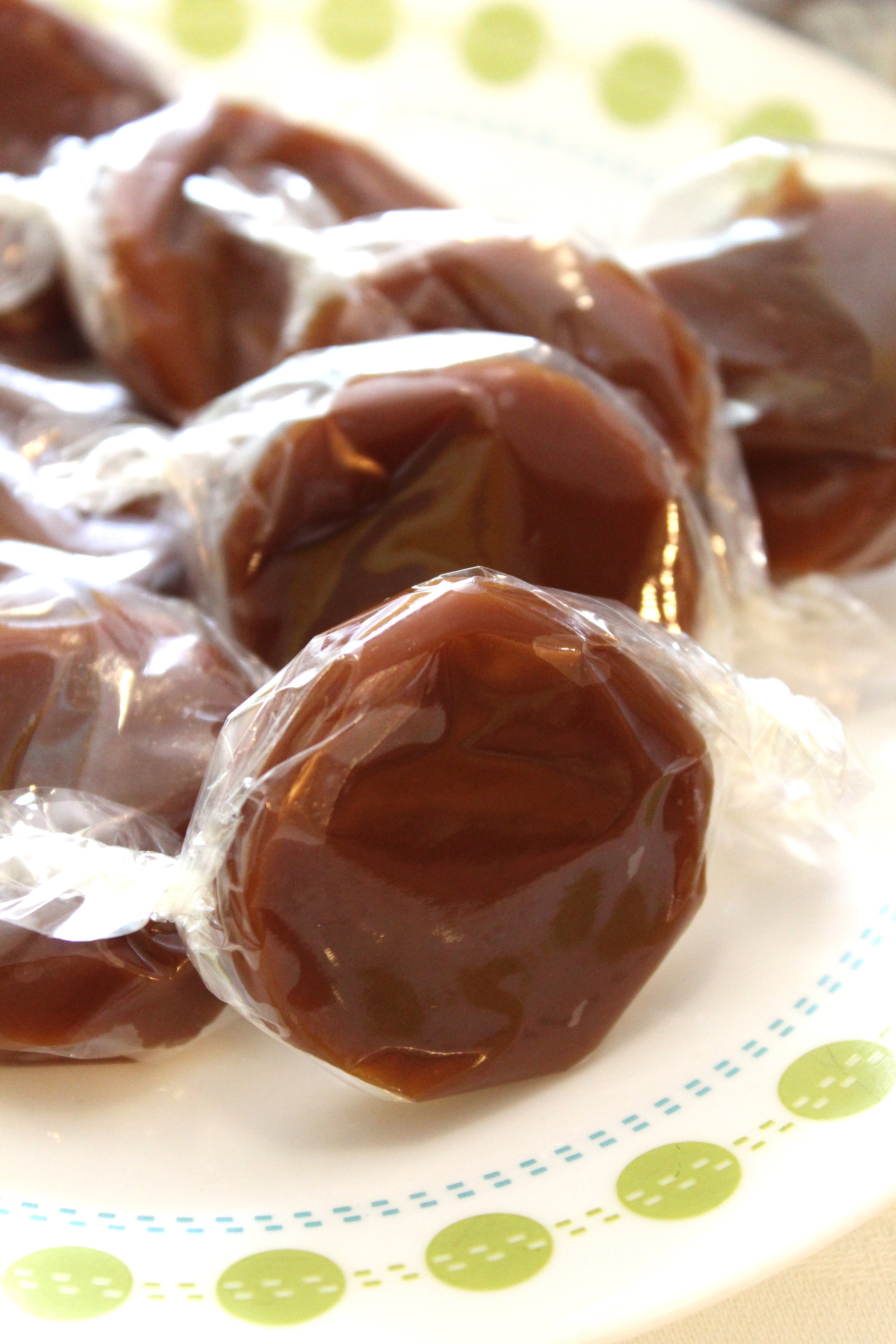 Organic Fondant Caramel Candies