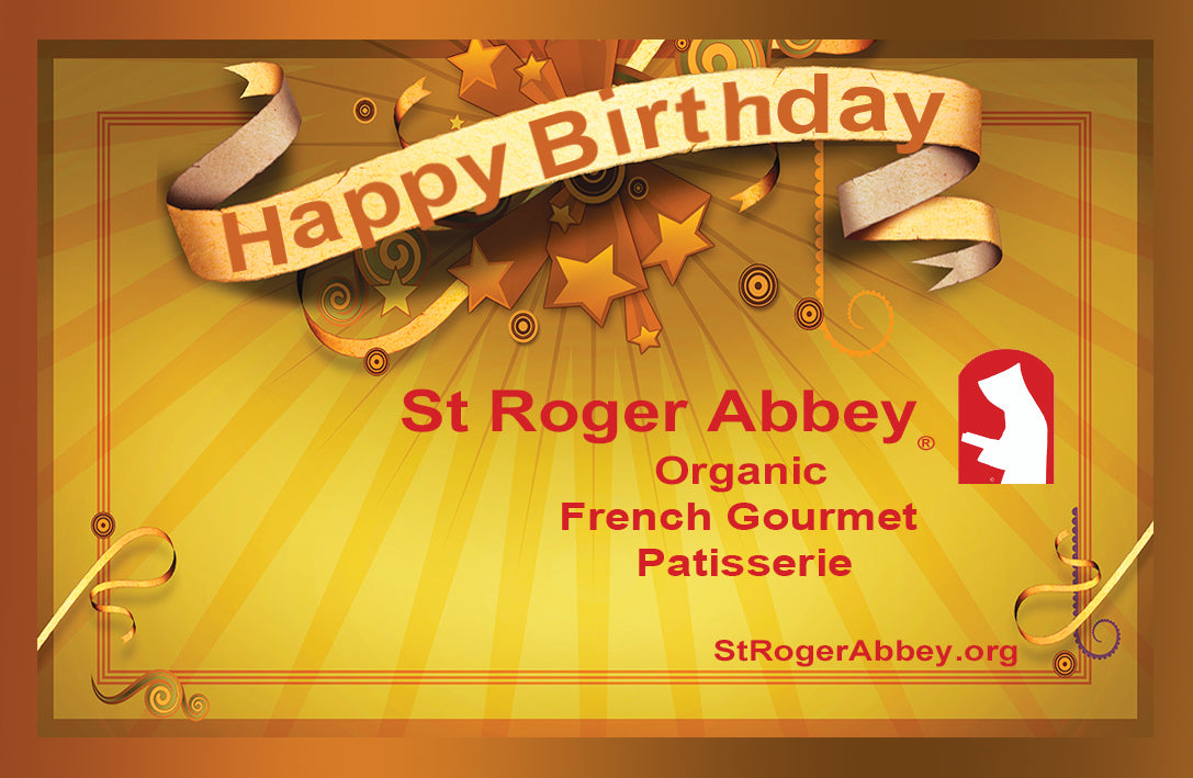 St Roger Abbey Birthday Gift Card