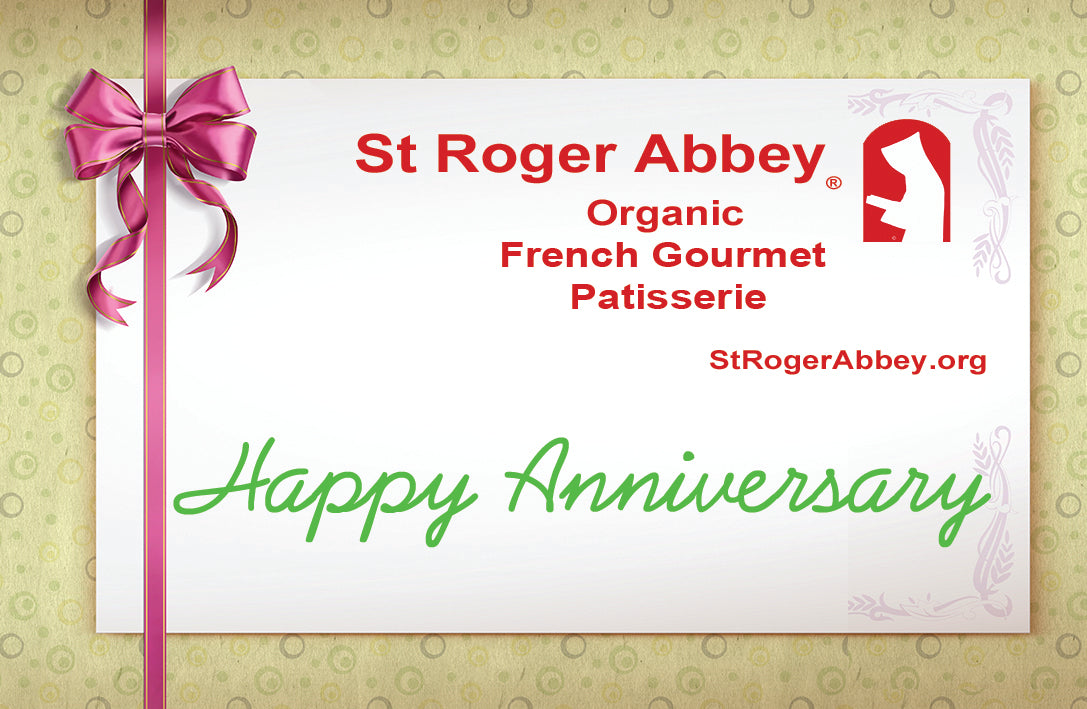 St Roger Abbey Anniversary Gift Card