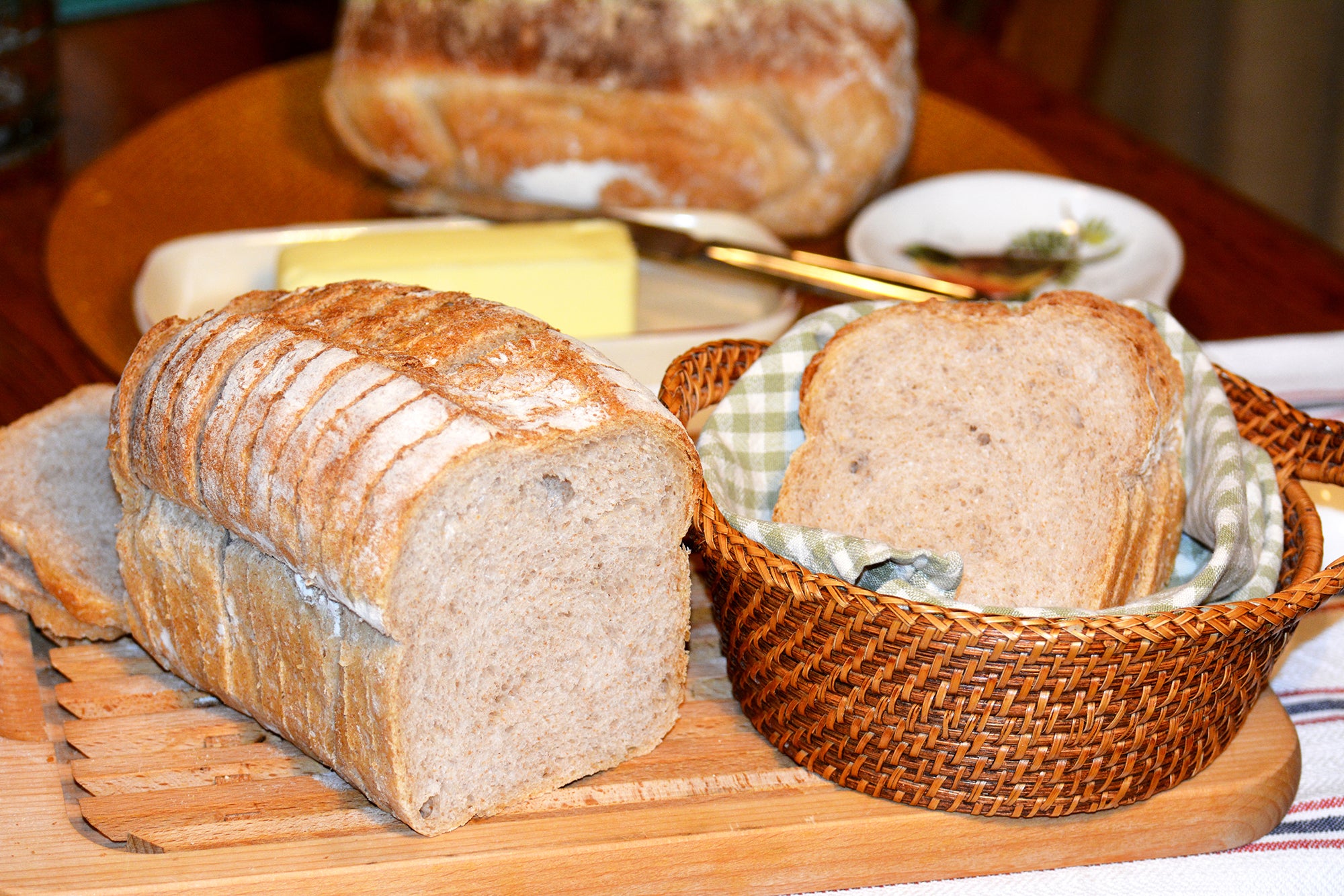 Organic Whole Wheat Bread